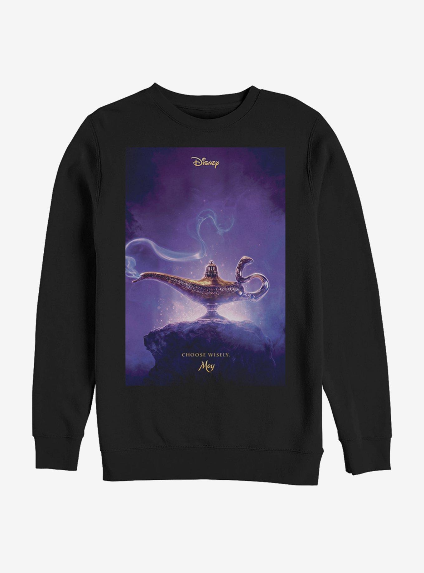 Disney Aladdin 2019 Aladdin Live Action Poster Sweatshirt, BLACK, hi-res
