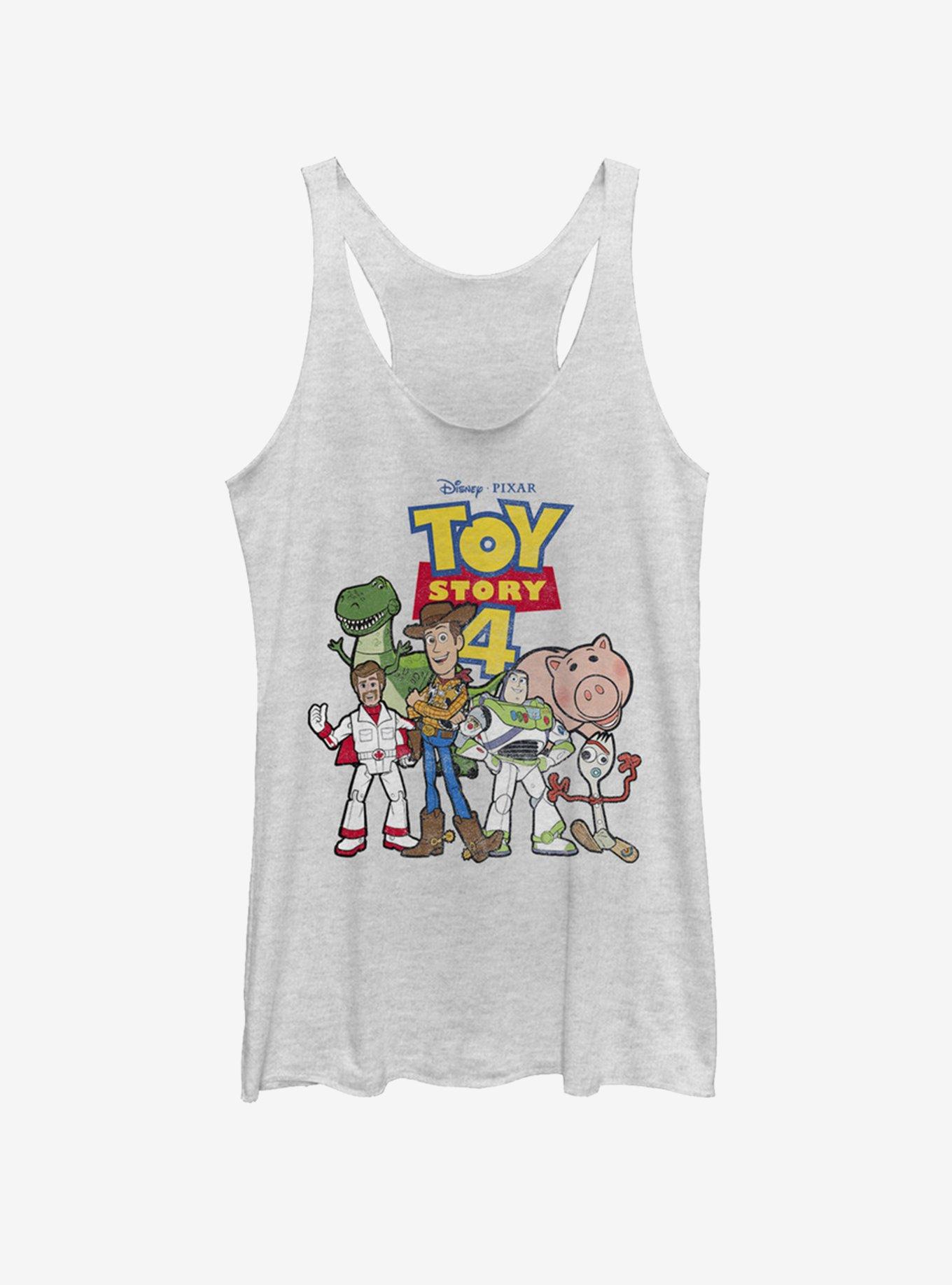 Disney Pixar Toy Story 4 Toy Crew Girls Tank, WHITE HTR, hi-res