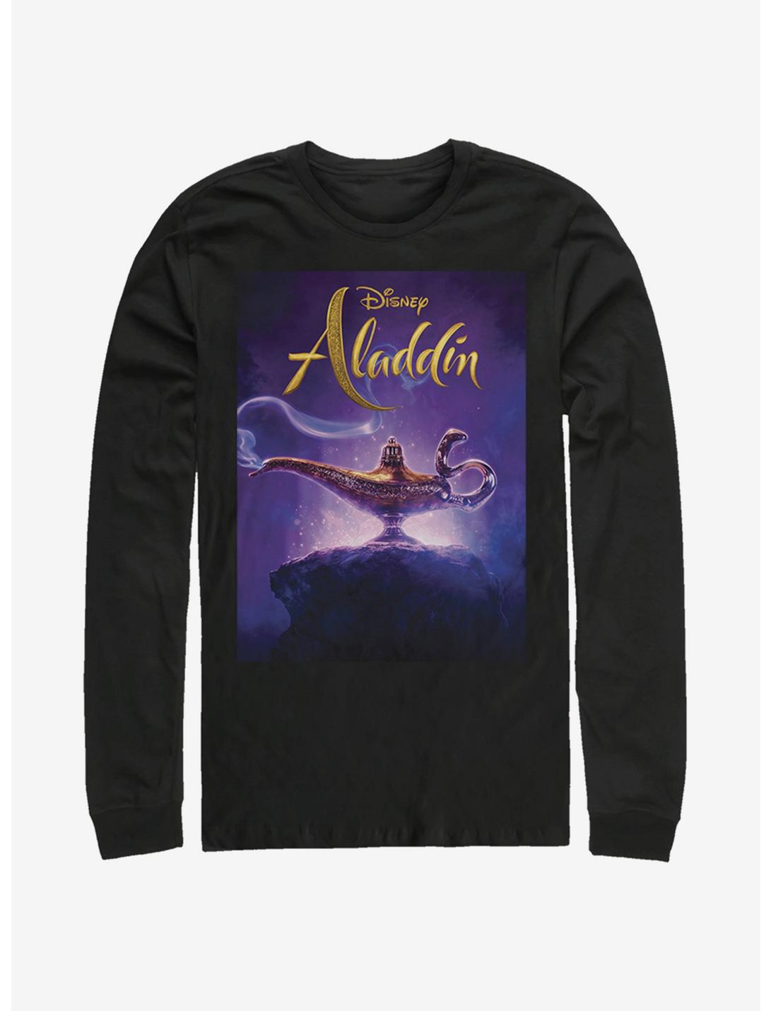 Disney Aladdin 2019 Aladdin Live Action Cover Long-Sleeve T-Shirt , BLACK, hi-res