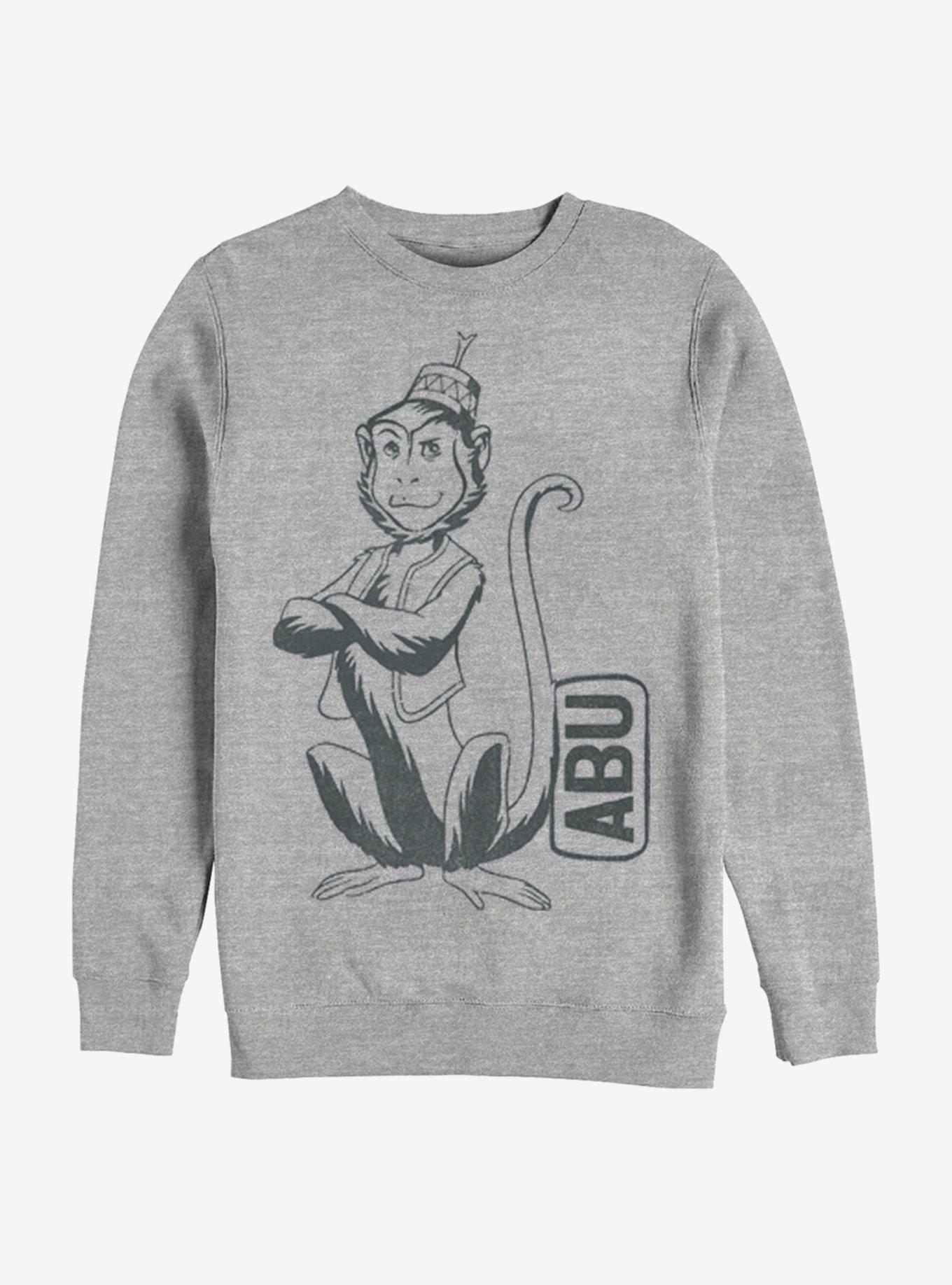 Disney Aladdin 2019 Abu Side Kick Pocket Sweatshirt