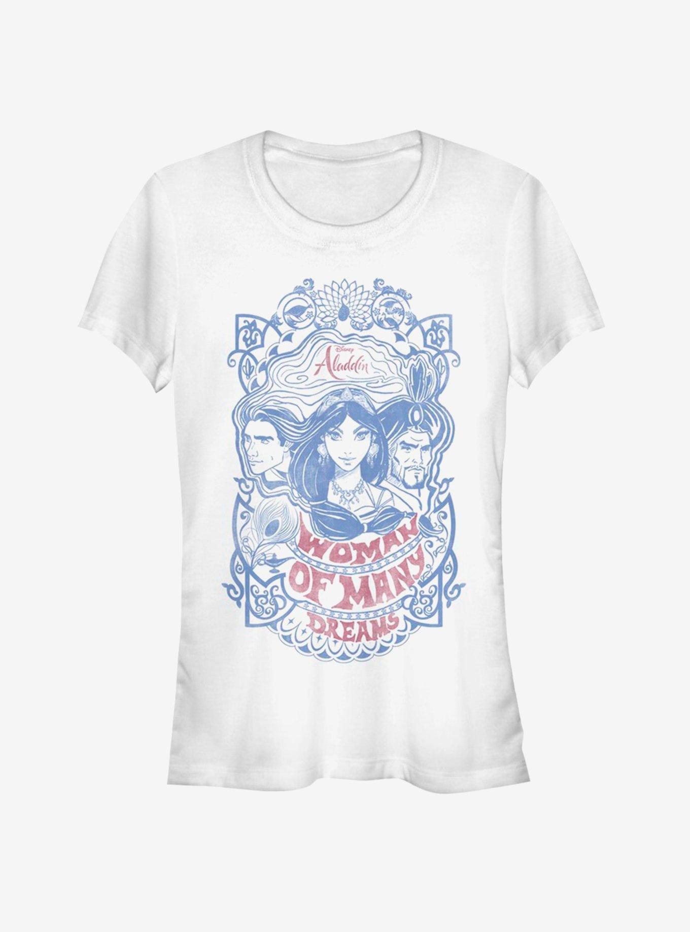Disney Aladdin 2019 Vintage Aladdin Girls T-Shirt, , hi-res
