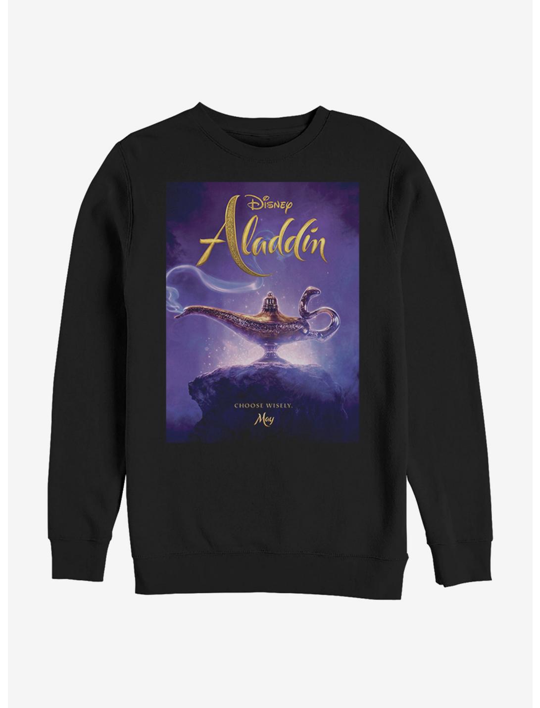 Disney Aladdin 2019 Aladdin Live Action Cover Sweatshirt, BLACK, hi-res