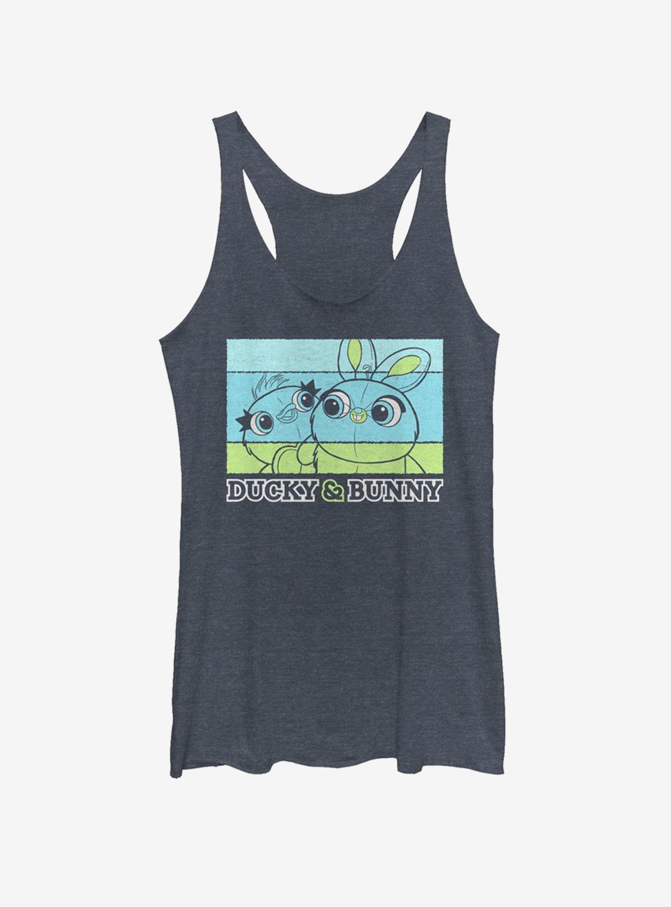 Disney Pixar Toy Story 4 Duckie And Bunny Girls Tank, NAVY HTR, hi-res