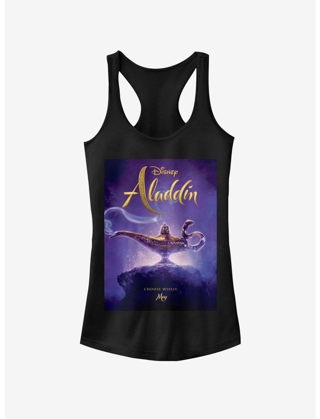 Disney Aladdin 2019 Aladdin Live Action Cover Girls Tank, BLACK, hi-res