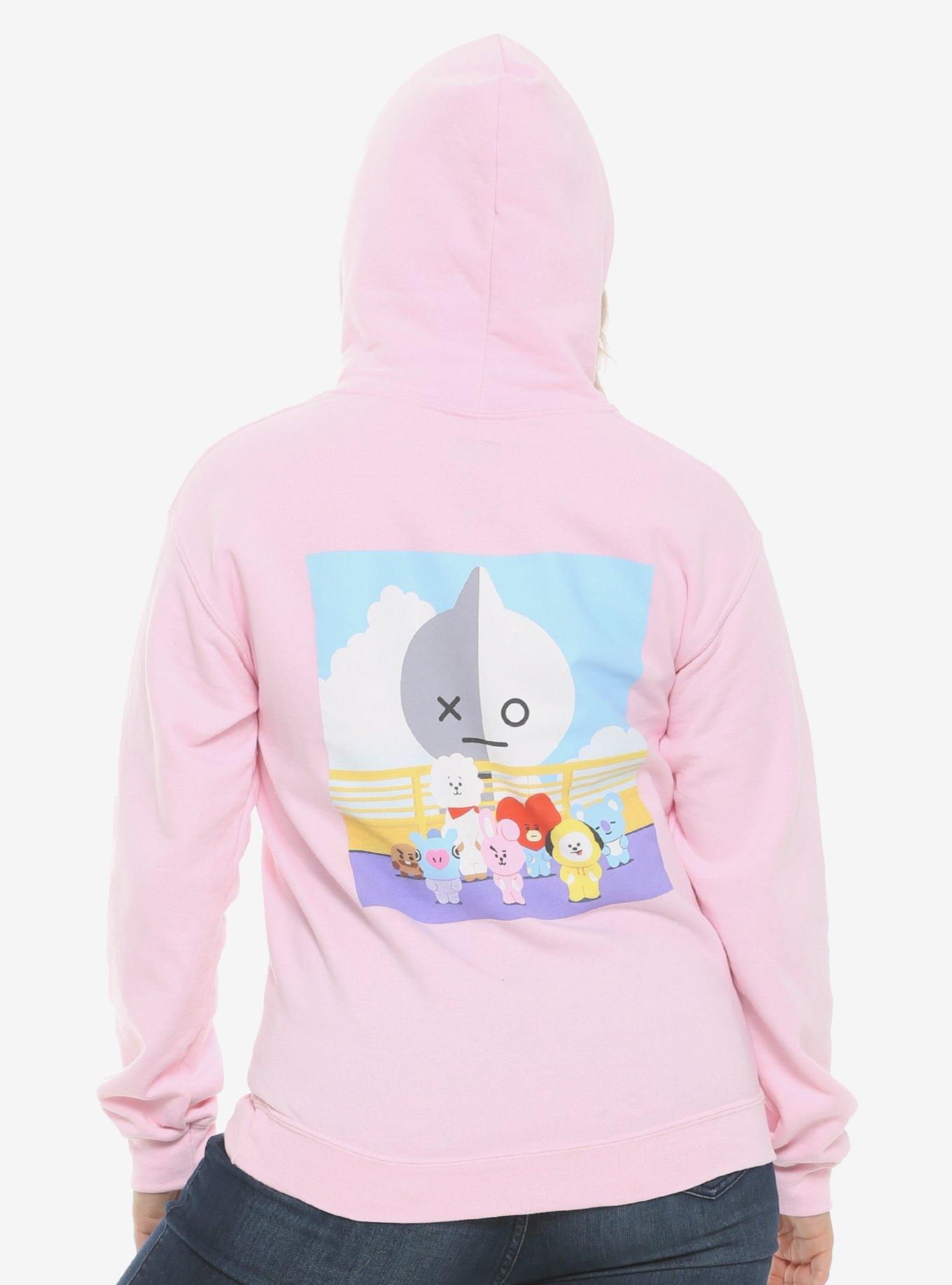 Bts hoodie hot topic sale