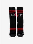 IT Loser Lover Crew Socks - BoxLunch Exclusive, , hi-res