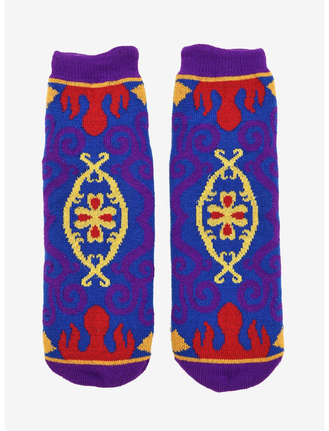 Disney Aladdin Magic Carpet Slipper Socks - BoxLunch Exclusive, , hi-res