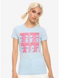 Strange Planet Behold Girls T-Shirt, PINK, hi-res