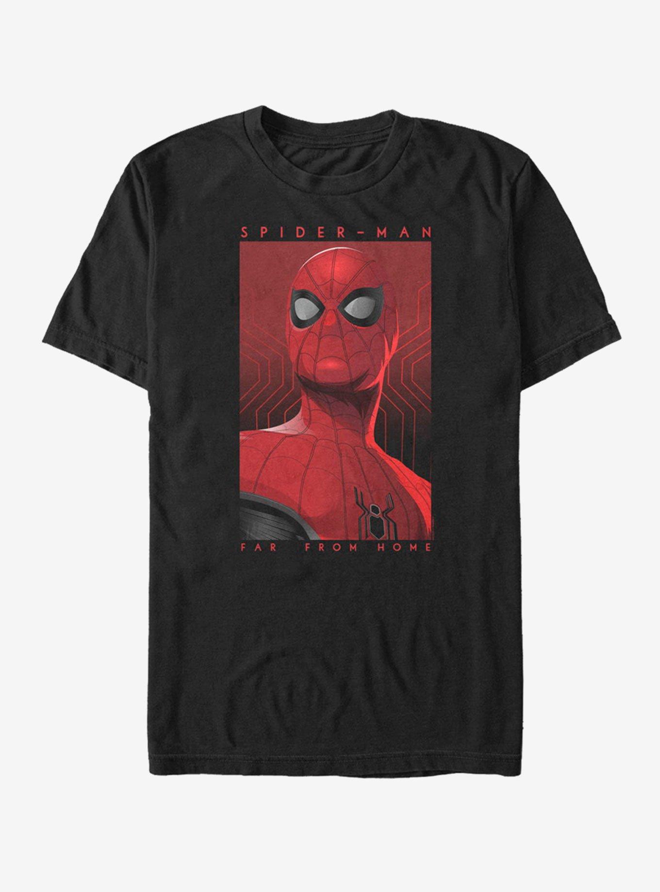 Marvel Spider-Man Far From Home Posterized Spidey T-Shirt, BLACK, hi-res