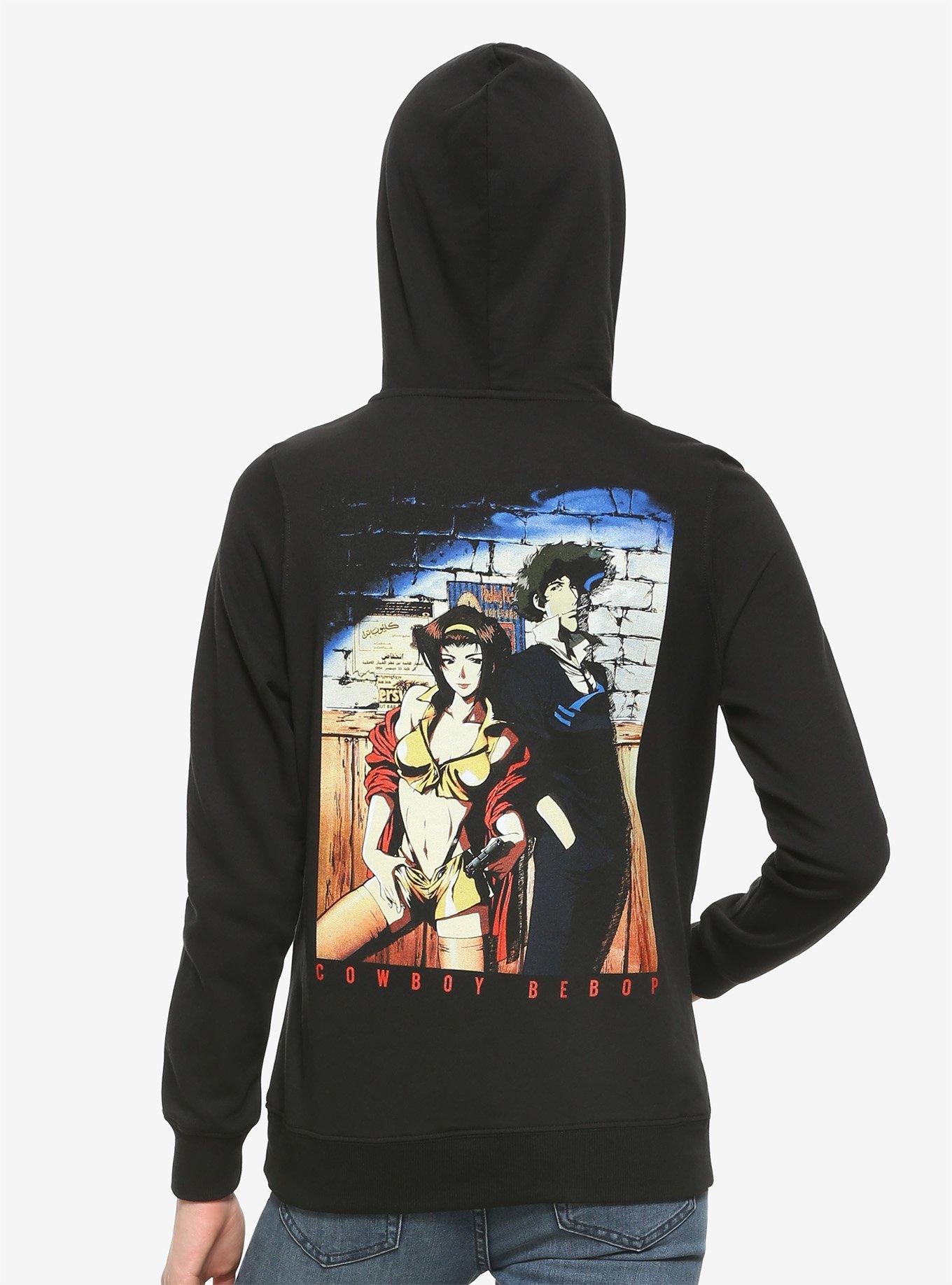 Cowboy Bebop Faye & Spike Girls Hoodie, MULTI, hi-res