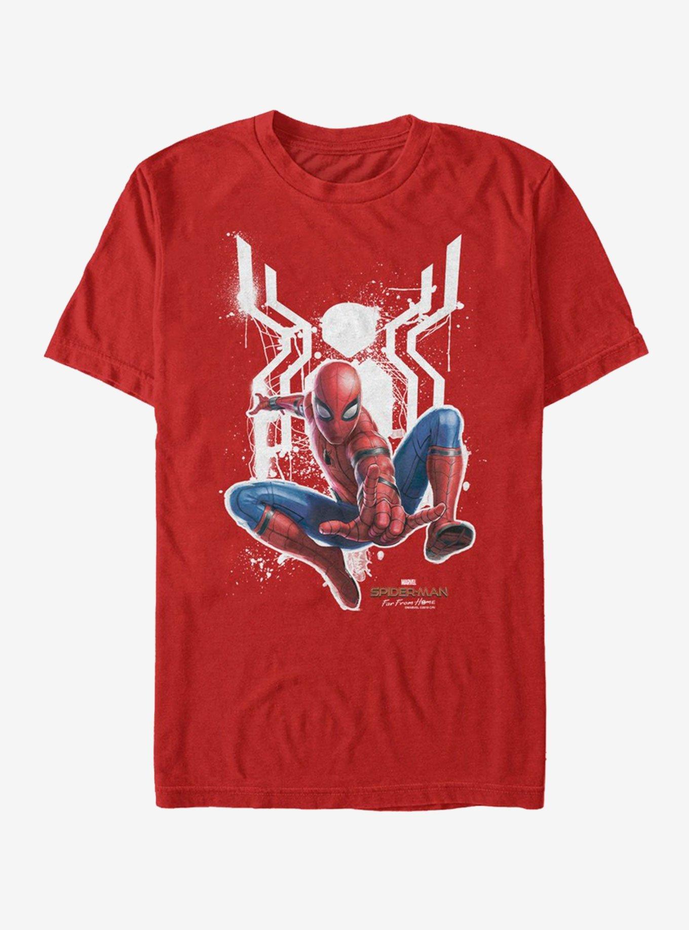 Marvel Spider-Man Far From Home Painted Spider T-Shirt, , hi-res