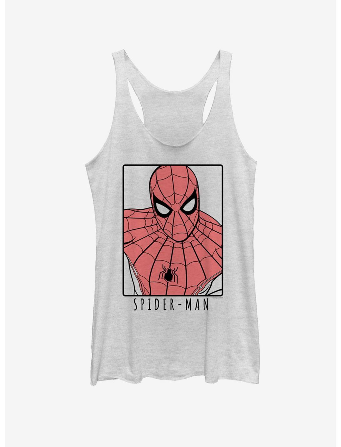 Marvel Spider-Man Far From Home Spidey Womens Tank, WHITE HTR, hi-res