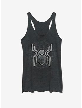 Plus Size Marvel Spider-Man Far From Home Web Logo Womens Tank, , hi-res