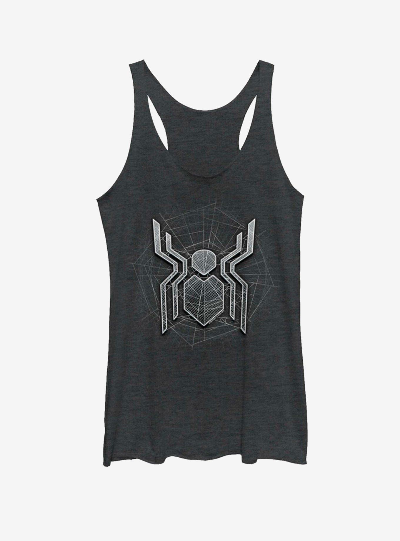 Marvel Spider-Man Far From Home Web Logo Womens Tank, , hi-res