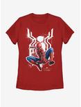 Marvel Spider-Man Far From Home Painted Spider Womens T-Shirt, RED, hi-res