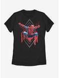 Marvel Spider-Man Far From Home Spider Jump Womens T-Shirt, BLACK, hi-res