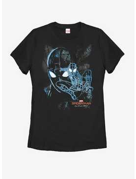 Marvel Spider-Man Far From Home Spider Dark Womens T-Shirt, , hi-res