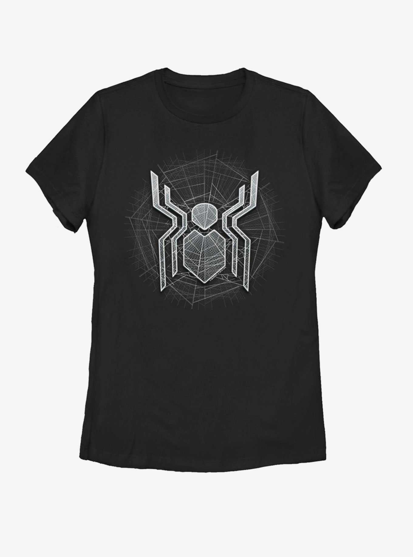 Marvel Spider-Man Far From Home Web Logo Womens T-Shirt, , hi-res