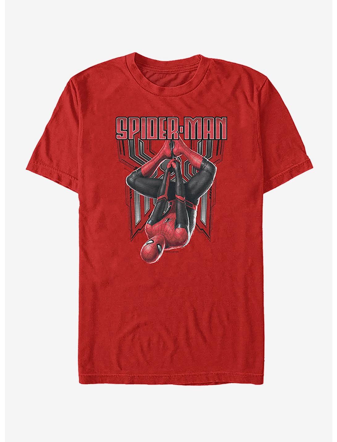 Marvel Spider-Man Far From Home Hanging Around T-Shirt, RED, hi-res