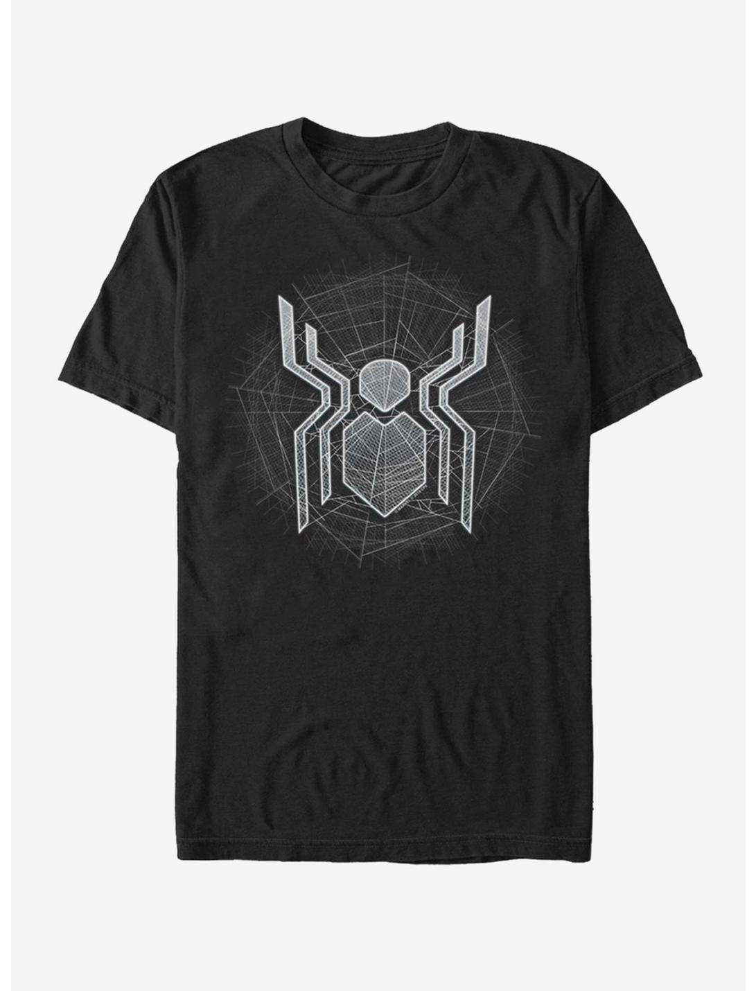 Marvel Spider-Man Far From Home Web Logo T-Shirt, BLACK, hi-res