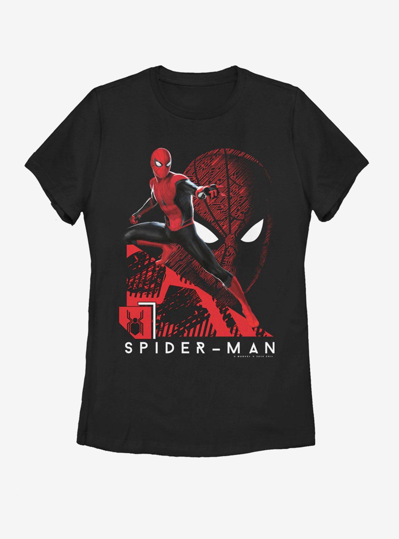 Marvel Spider-Man Far From Home Tech Spidey Womens T-Shirt, , hi-res