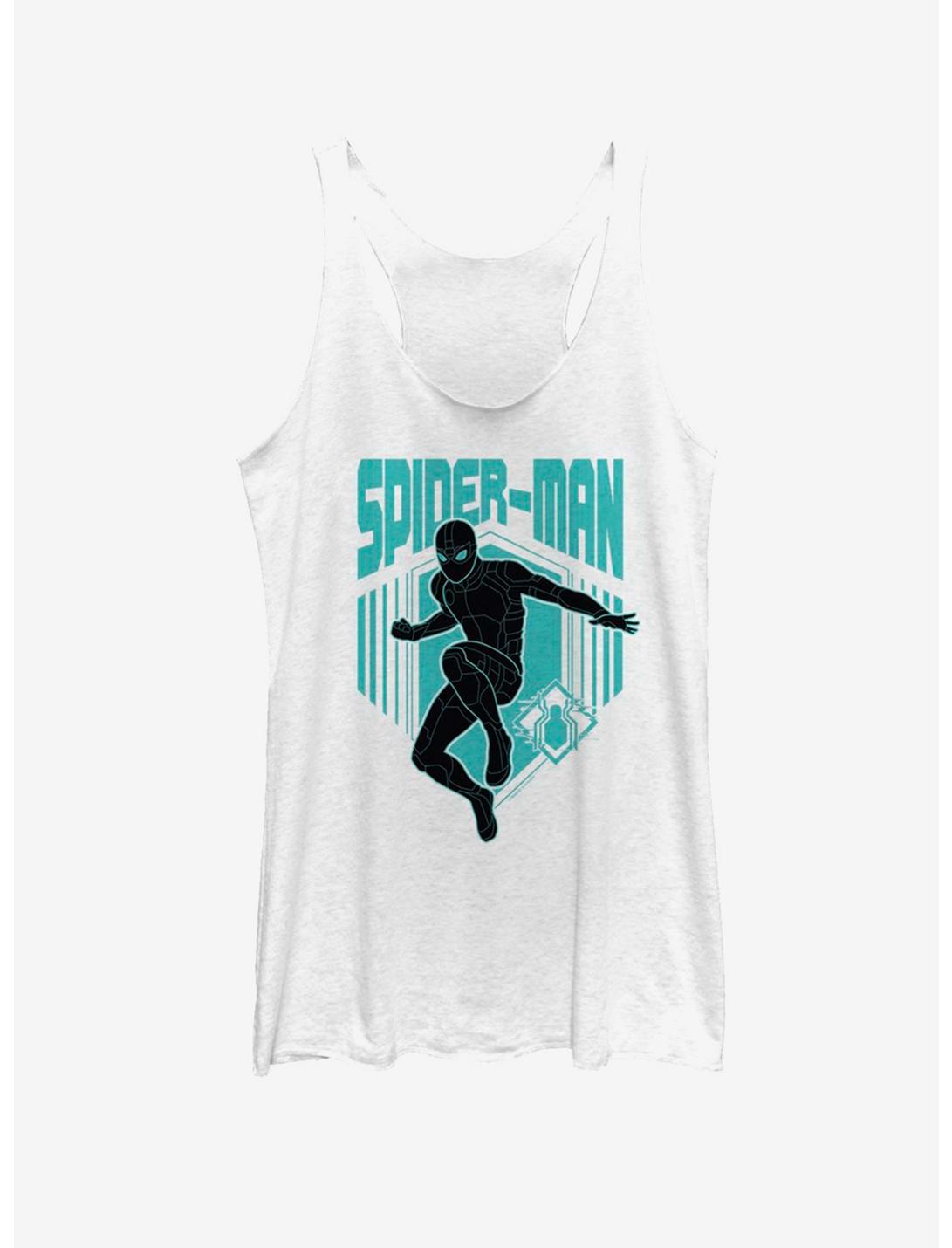 Marvel Spider-Man Far From Home Spider Stealth Womens Tank, WHITE HTR, hi-res