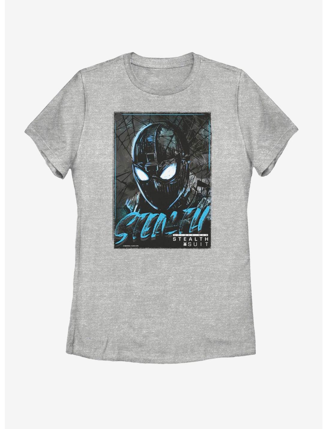 Marvel Spider-Man Far From Home Stealth Paint Womens T-Shirt, ATH HTR, hi-res