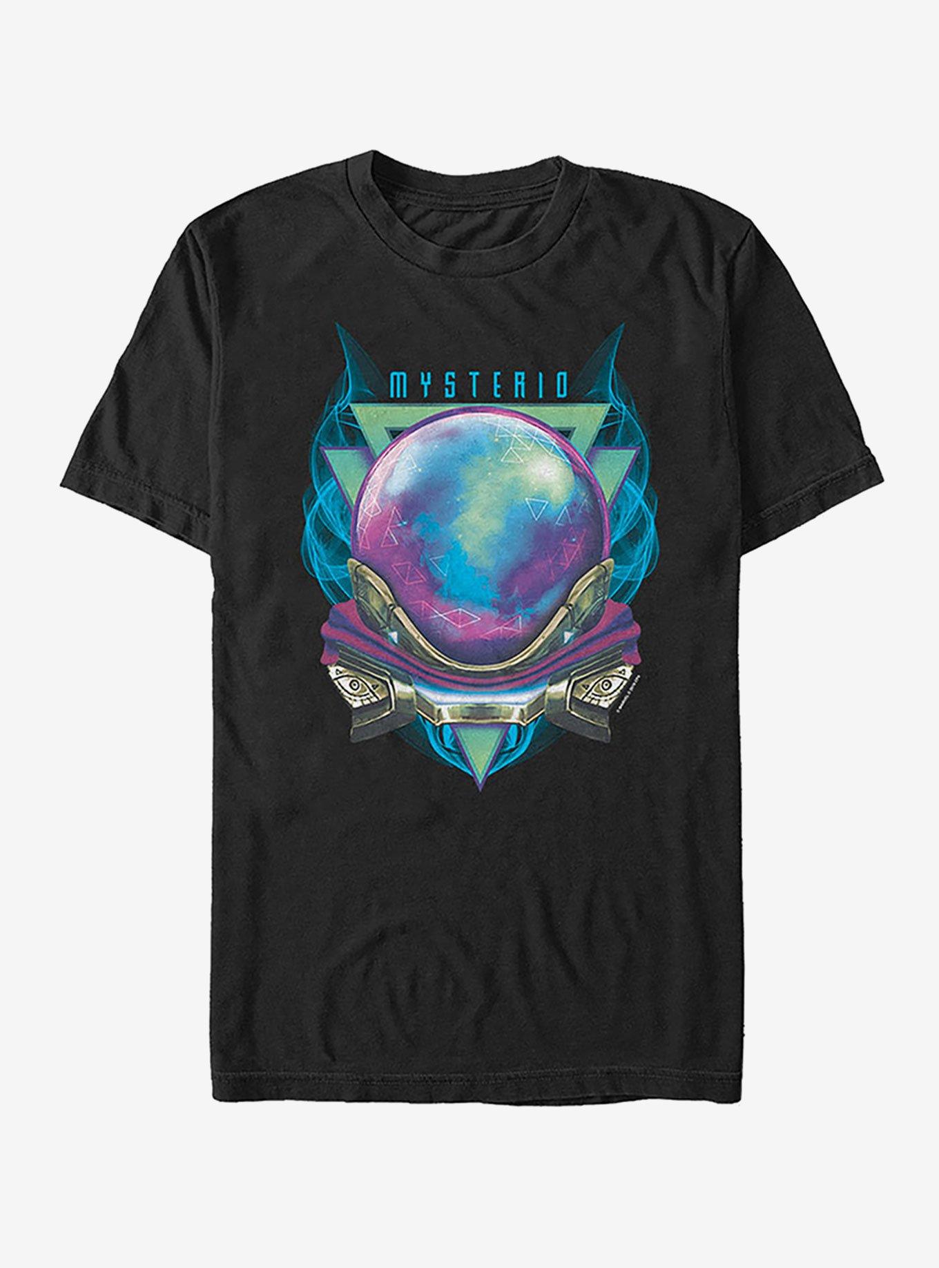 Marvel Spider-Man Far From Home Mysterio Badge Bust T-Shirt, , hi-res