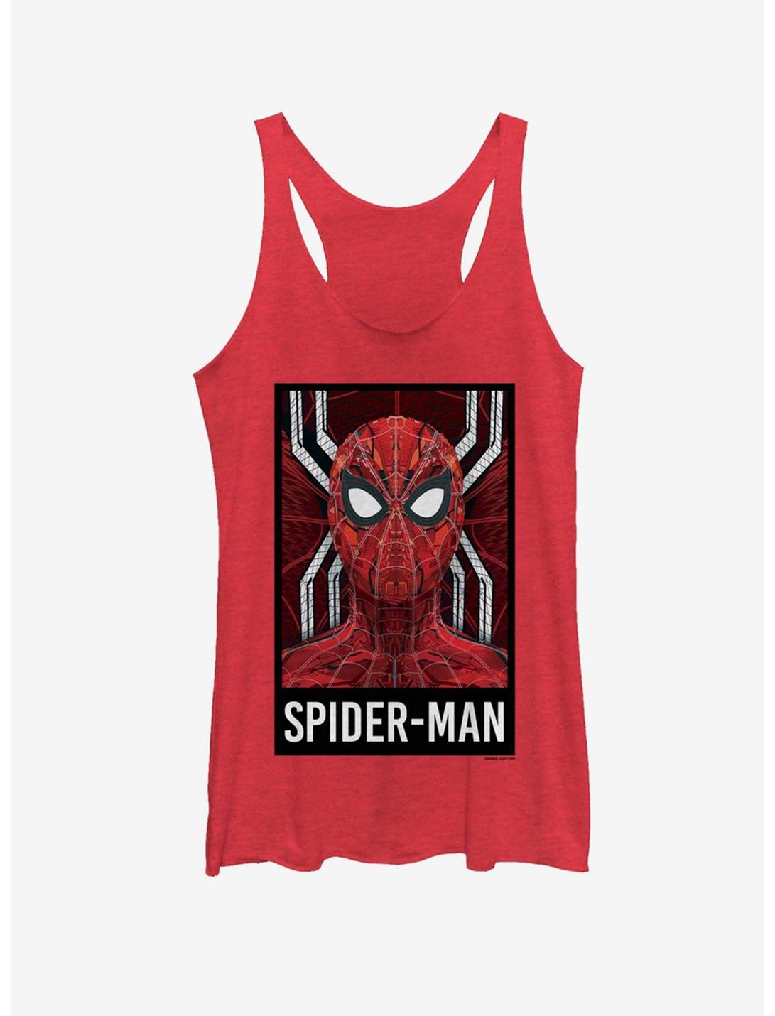 Marvel Spider-Man Far From Home Spidey Honor Womens Tank, RED HTR, hi-res