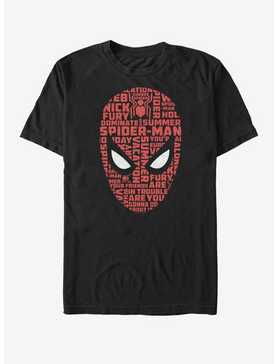 Marvel Spider-Man: Far From Home Spider Word Face T-Shirt, , hi-res