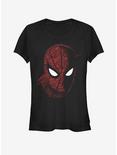Marvel Spider-Man Far From Home Spidey Tech Portrait Girls T-Shirt, BLACK, hi-res