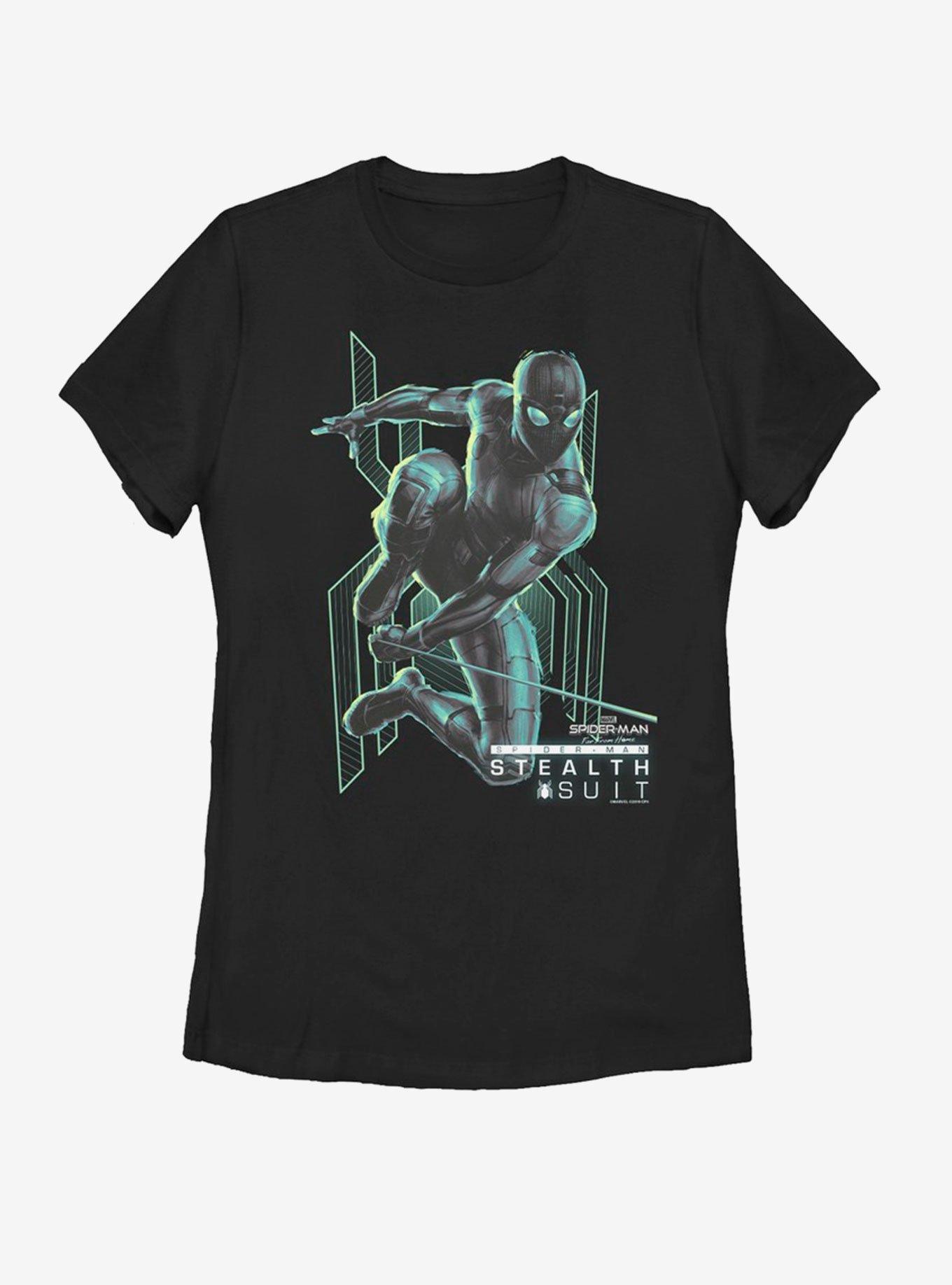 Marvel Spider-Man Far From Home Spider Darkness Womens T-Shirt, , hi-res
