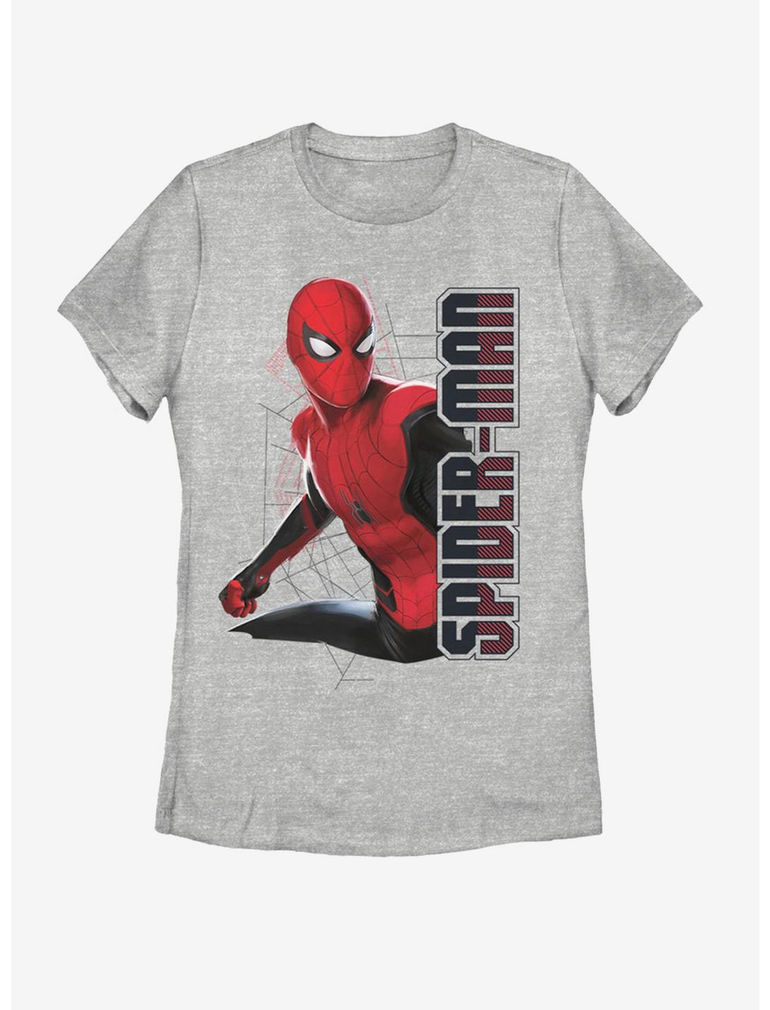 Marvel Spider-Man Far From Home Spider Webs Womens T-Shirt, ATH HTR, hi-res