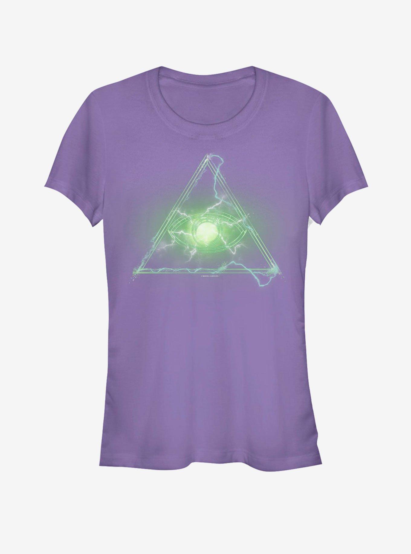 Marvel Spider-Man Far From Home Green Eye Girls T-Shirt, PURPLE, hi-res