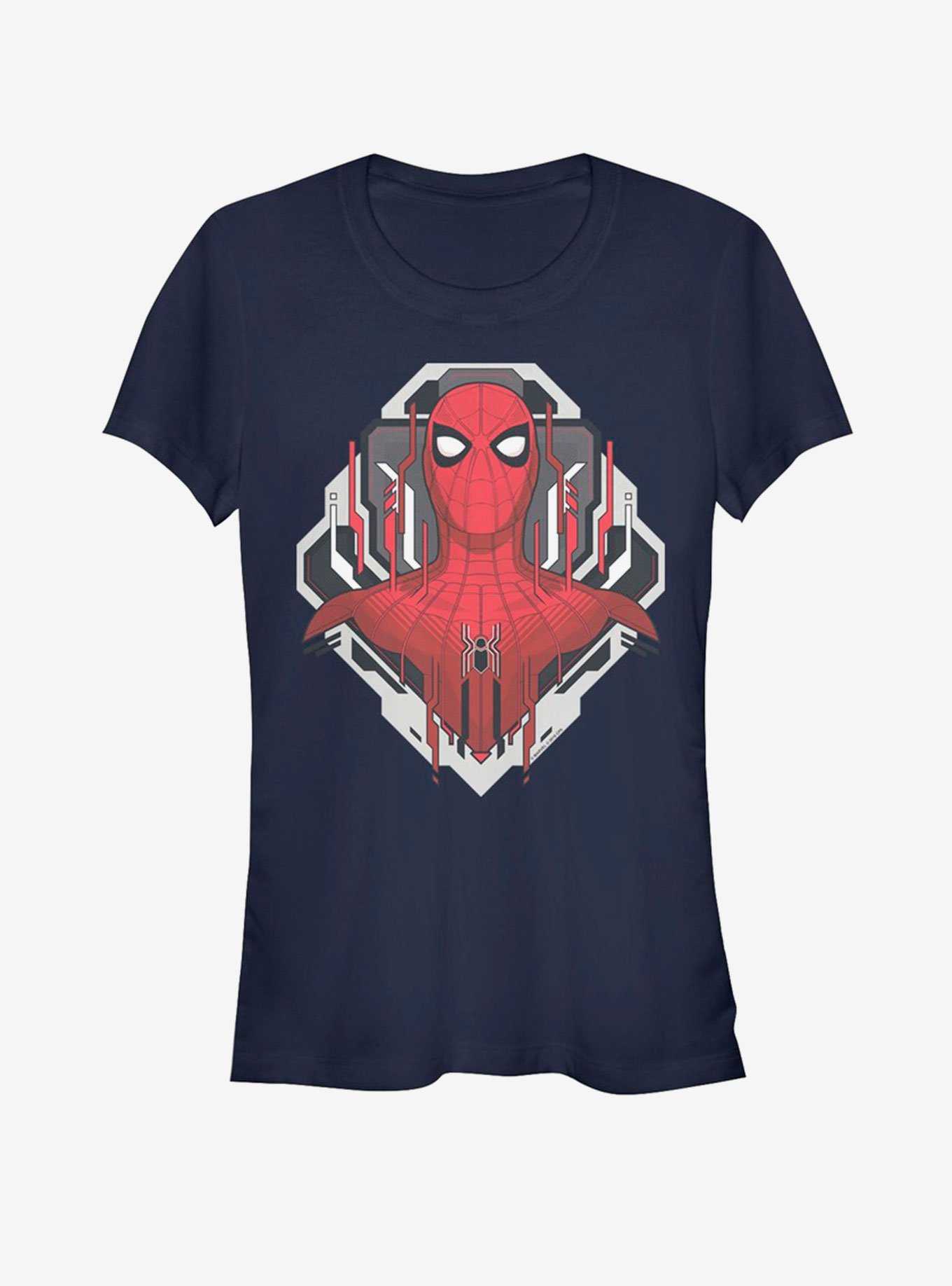 Marvel Spider-Man Far From Home Spider Tech Badge Girls T-Shirt, , hi-res