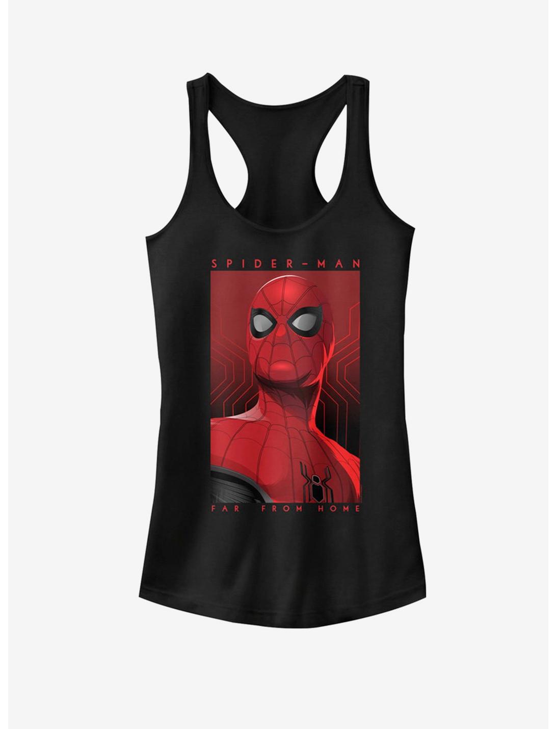 Marvel Spider-Man Far From Home Posterized Spidey Girls Tank, BLACK, hi-res