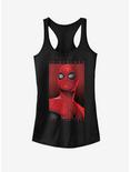 Marvel Spider-Man Far From Home Posterized Spidey Girls Tank, BLACK, hi-res
