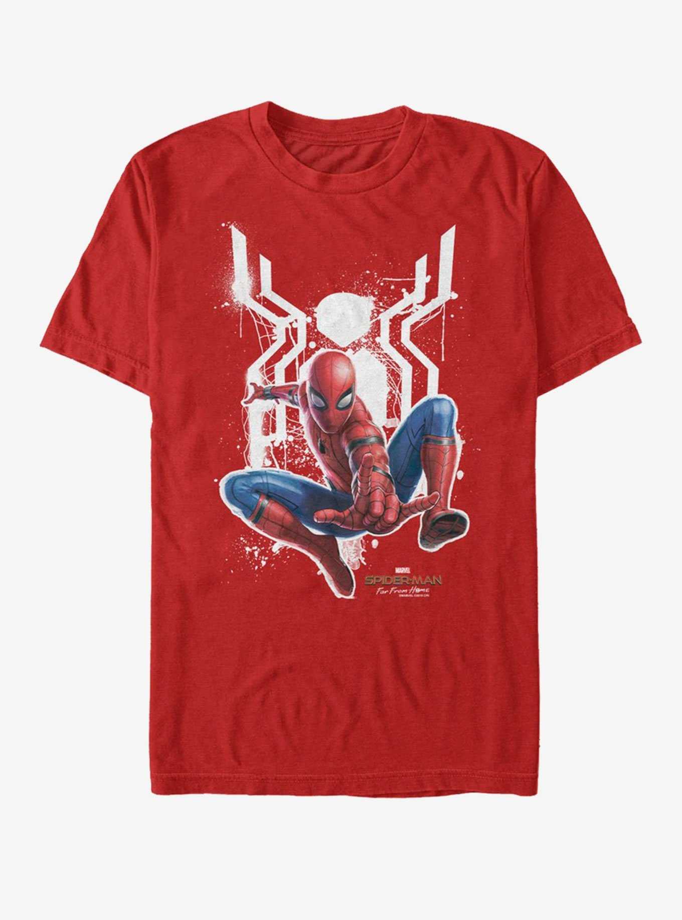 Marvel Spider-Man Far From Home Painted Spider T-Shirt, , hi-res