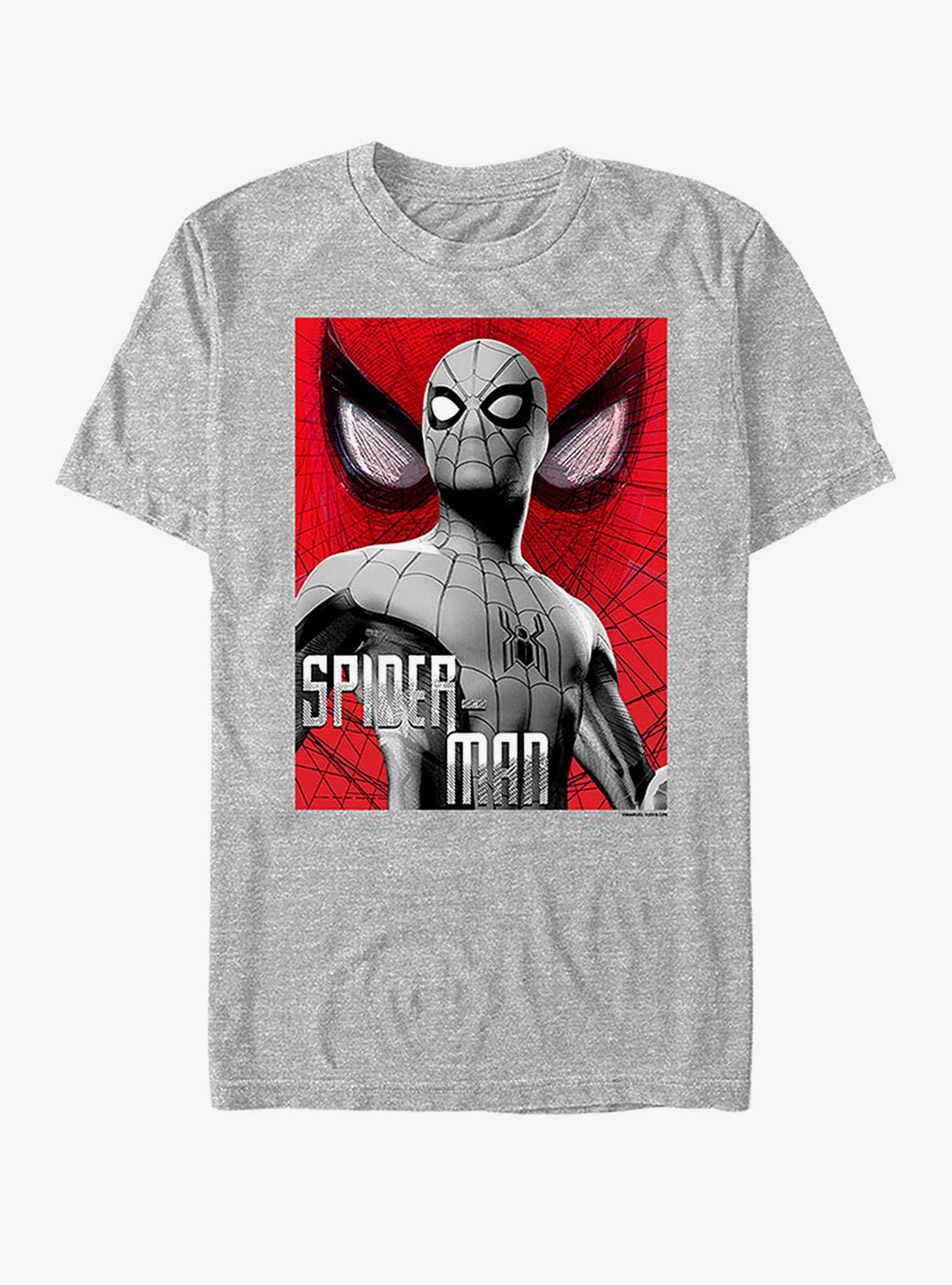 Marvel Spider-Man Far From Home Grey Spider T-Shirt, , hi-res