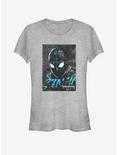Marvel Spider-Man Far From Home Stealth Paint Girls T-Shirt, ATH HTR, hi-res