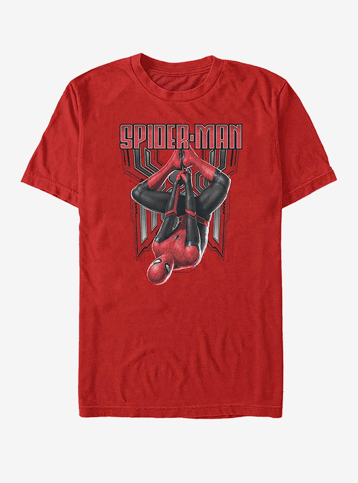Marvel Spider-Man Far From Home Hanging Around T-Shirt, RED, hi-res