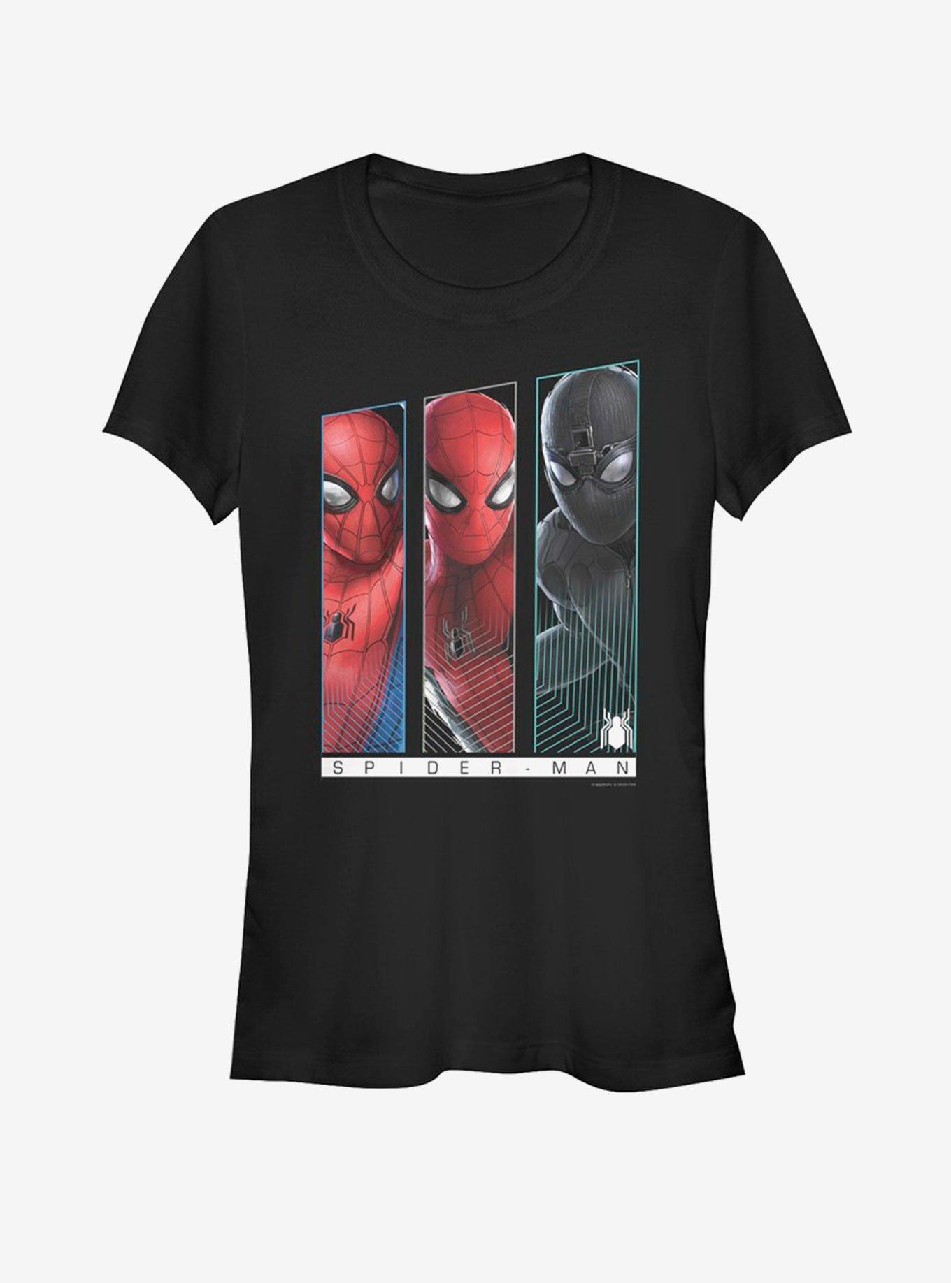 Marvel Spider-Man Far From Home Suit Up Girls T-Shirt, BLACK, hi-res