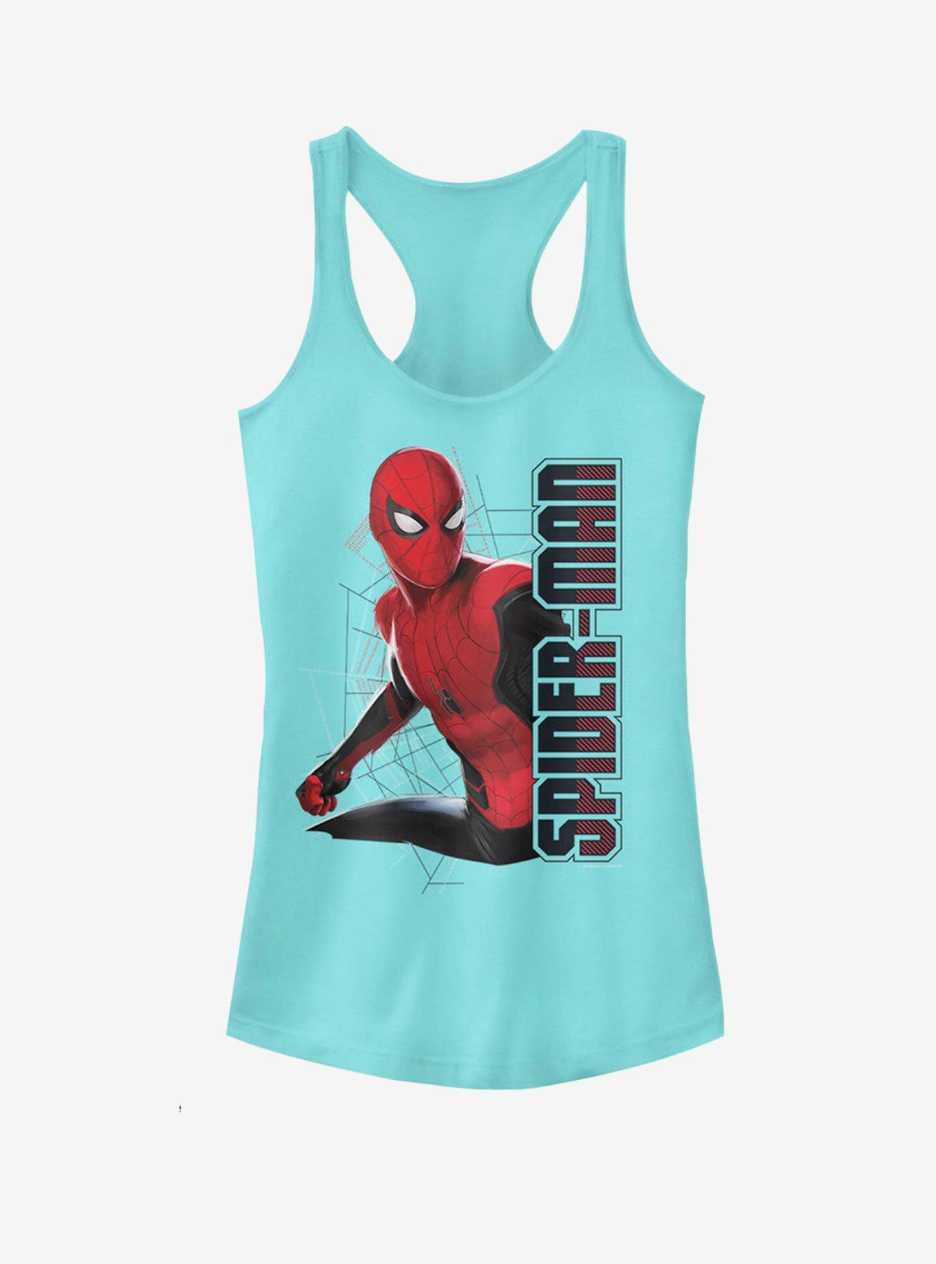 Marvel Spider-Man Far From Home Spider Webs Girls Tank