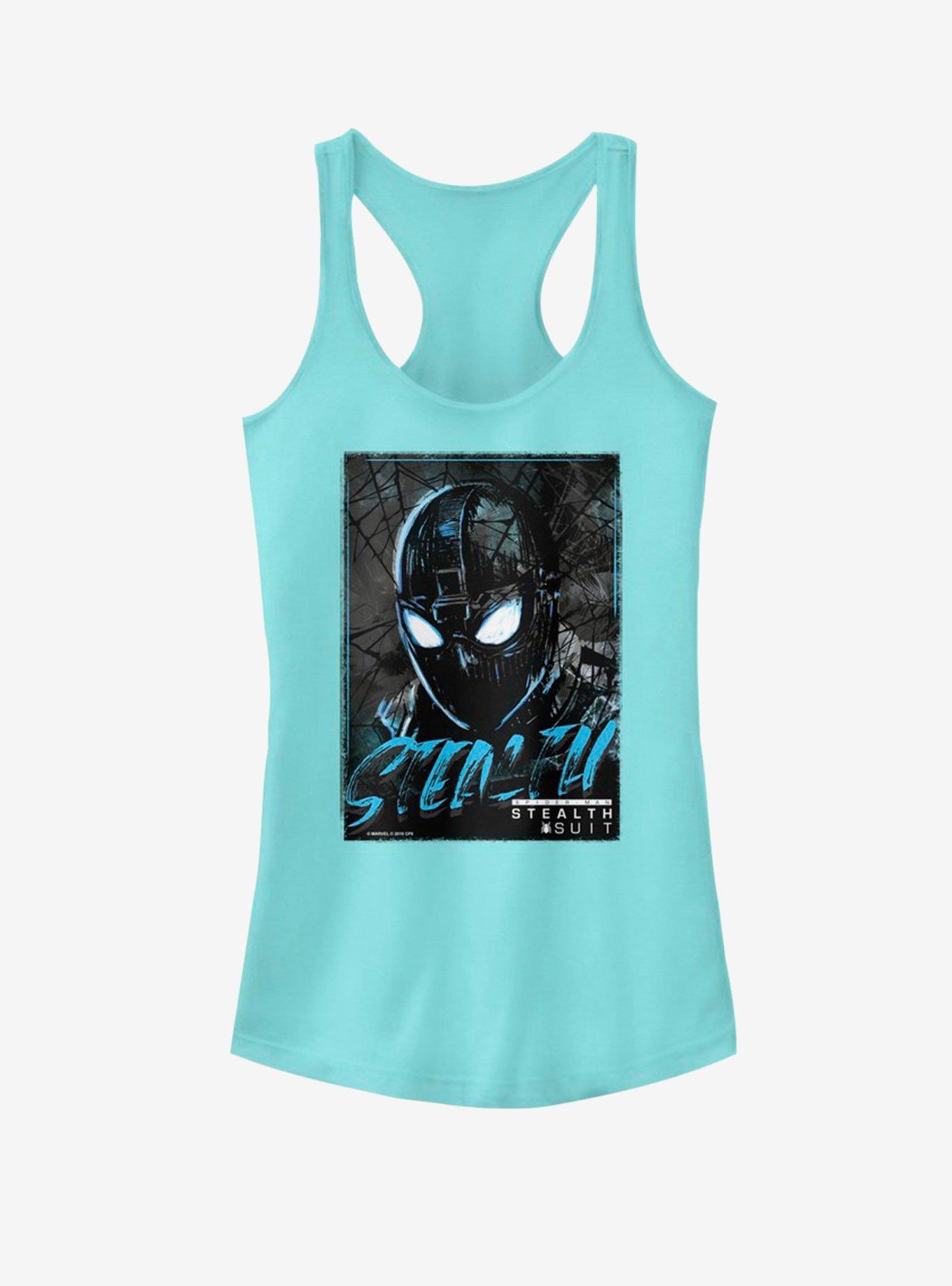 Marvel Spider-Man Far From Home Stealth Paint Girls Tank, CANCUN, hi-res