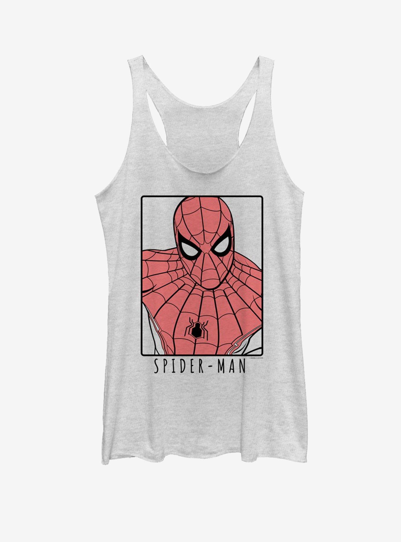 Marvel Spider-Man Far From Home Spidey Girls Tank, WHITE HTR, hi-res