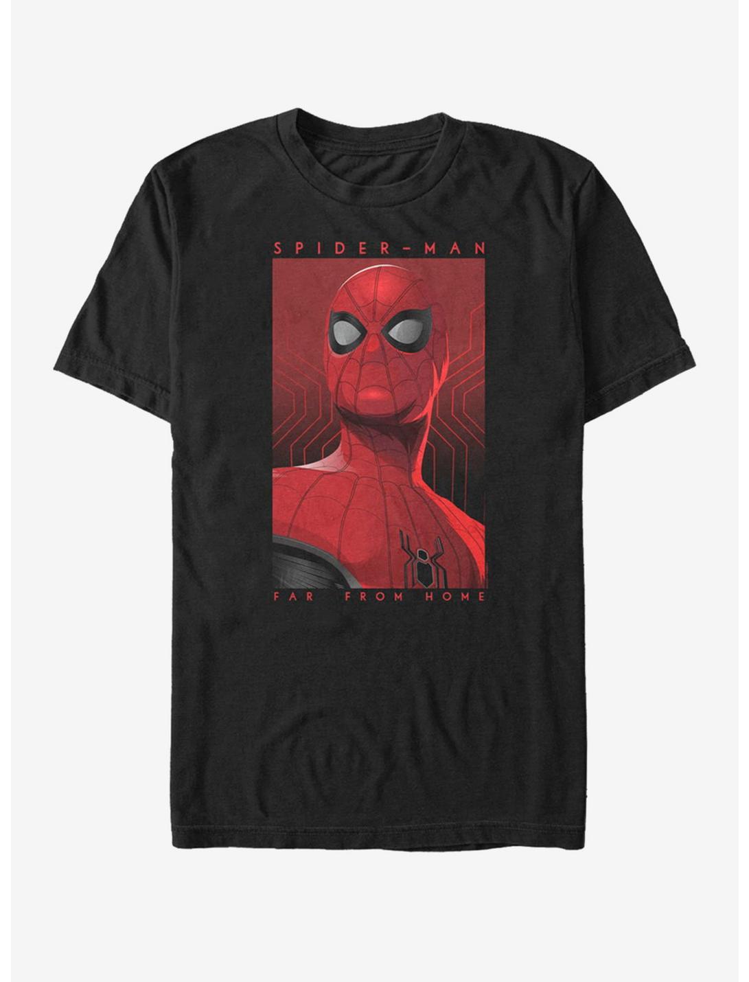 Marvel Spider-Man Far From Home Posterized Spidey T-Shirt, BLACK, hi-res