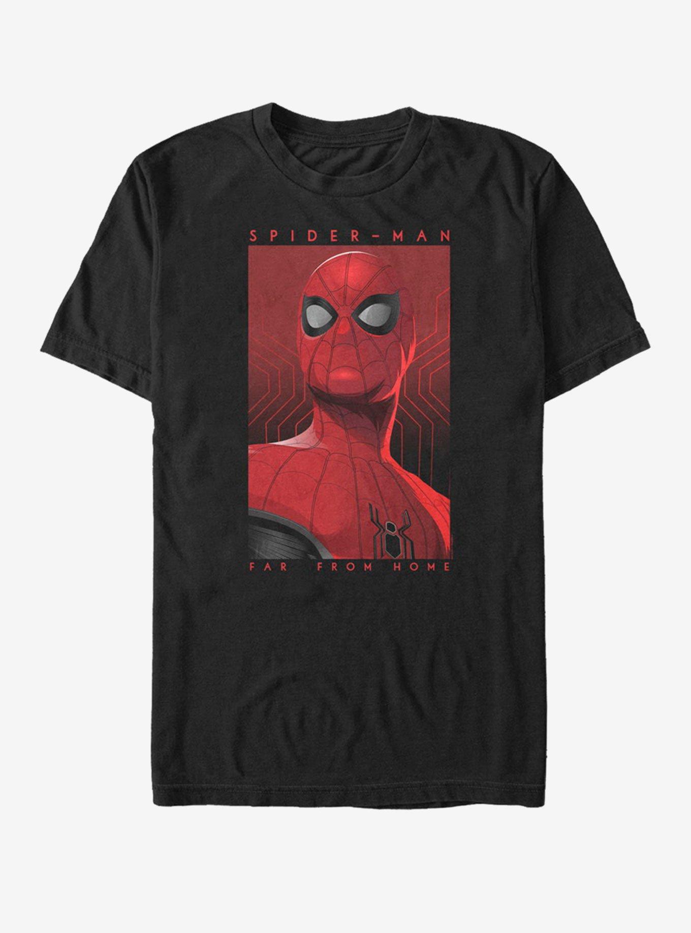 Marvel Spider-Man Far From Home Posterized Spidey T-Shirt, BLACK, hi-res