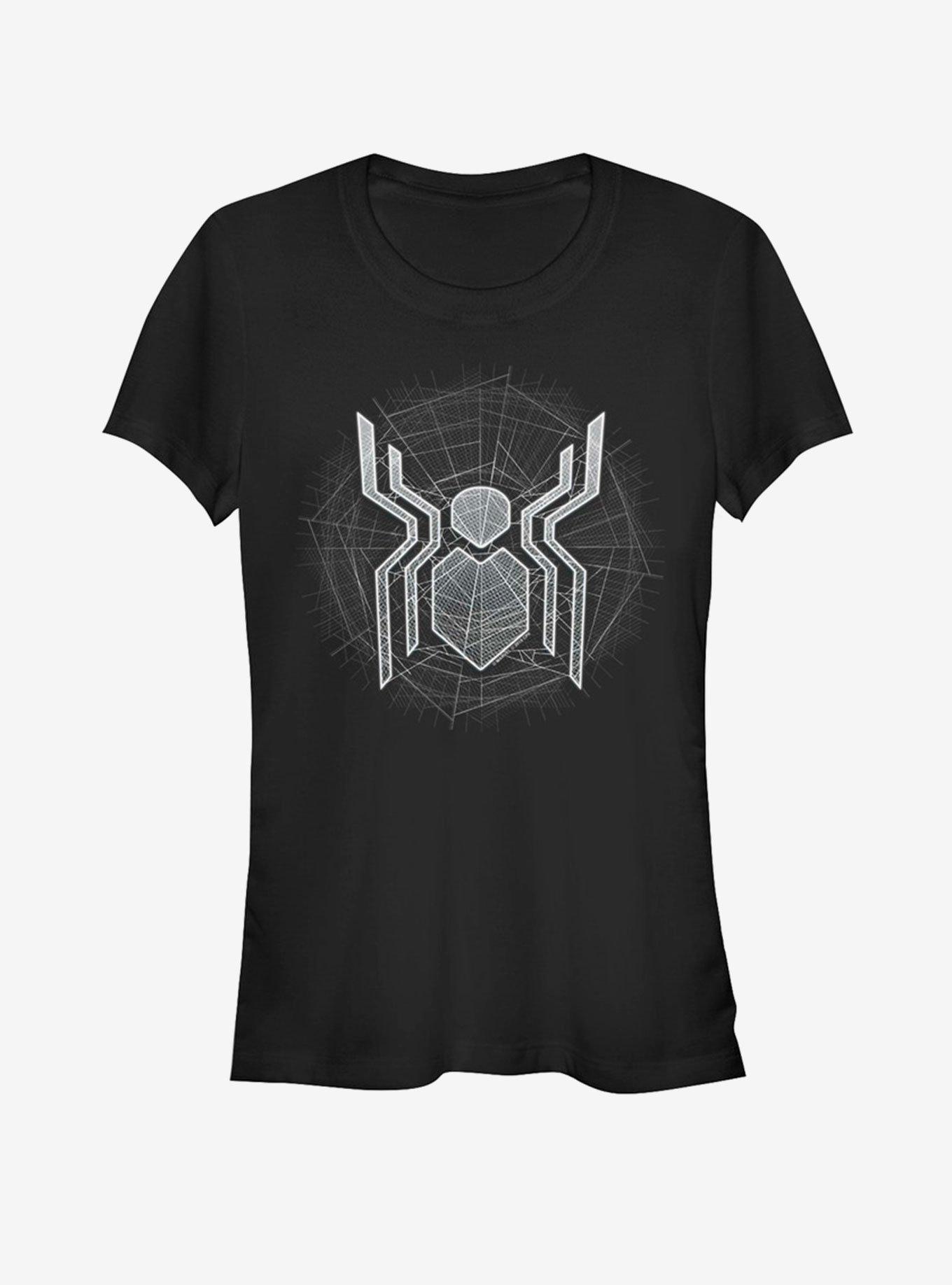 Marvel Spider-Man Far From Home Web Logo Girls T-Shirt, , hi-res