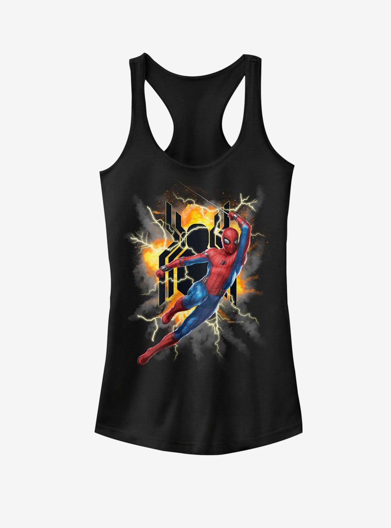 Marvel Spider-Man Far From Home Exploding Spider Girls Tank, , hi-res