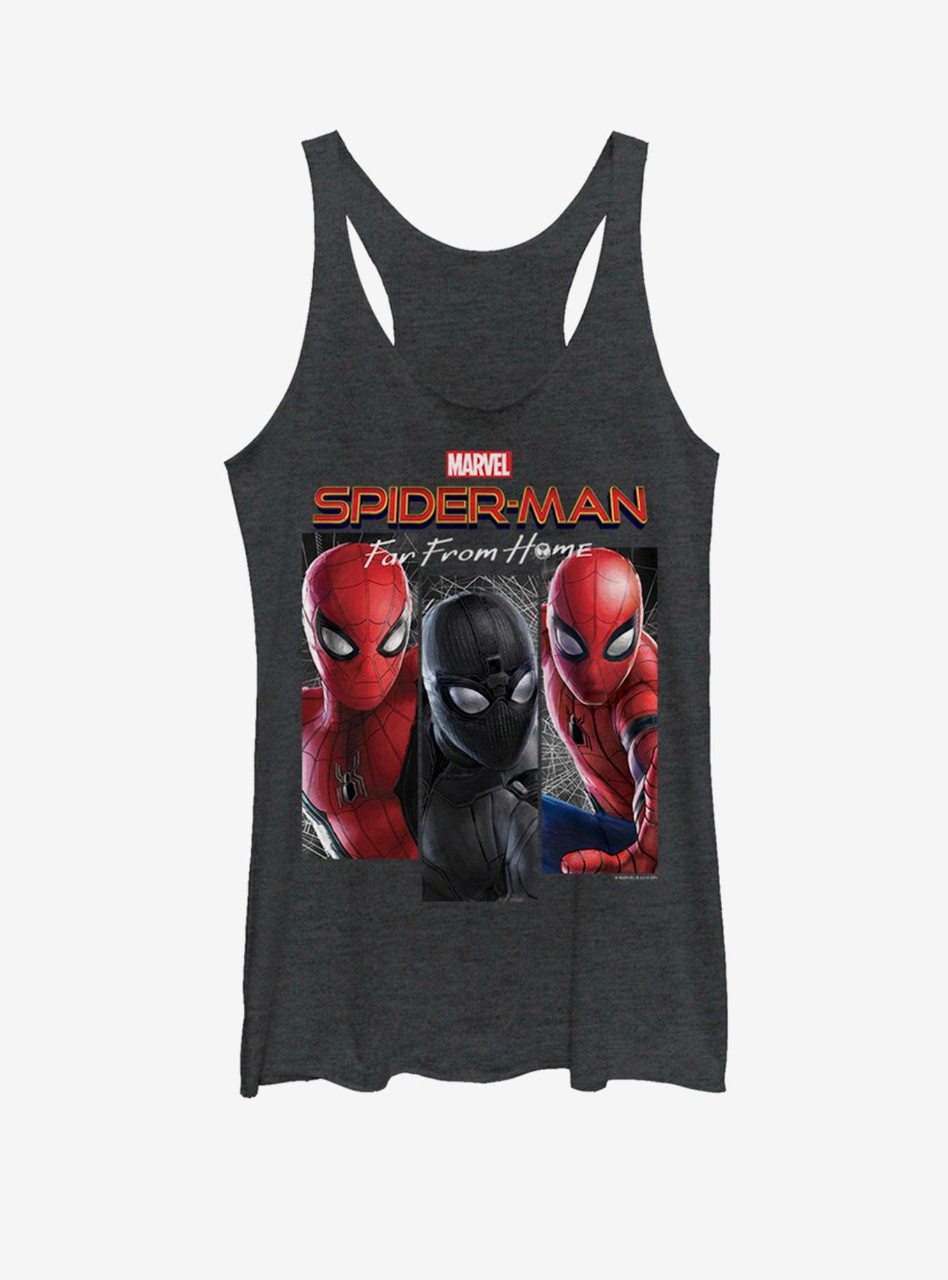 Marvel Spider-Man Far From Home Spider Panel Girls Tank, , hi-res